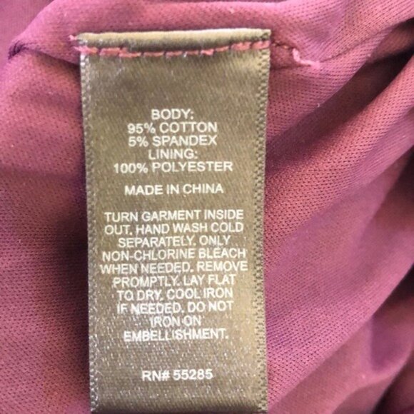 Express Purple Black Sequin Embellished Mini Skirt XS - Picture 6 of 6